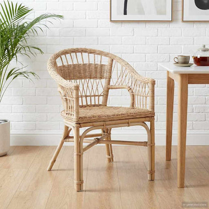Silla Apilable Ratán 60 X 60 X 81 Cm