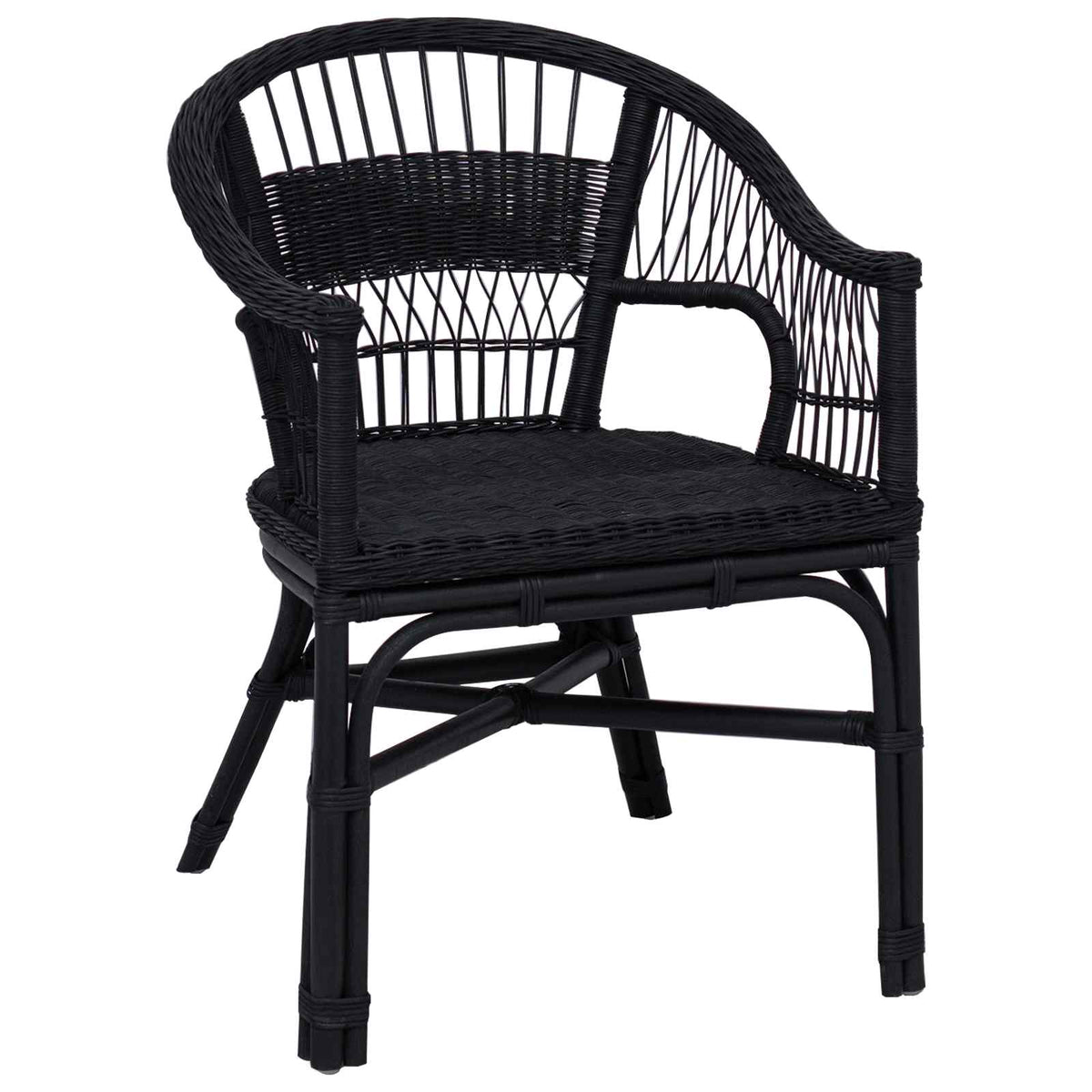 Silla Apilable Ratán 60 X 60 X 81 Cm