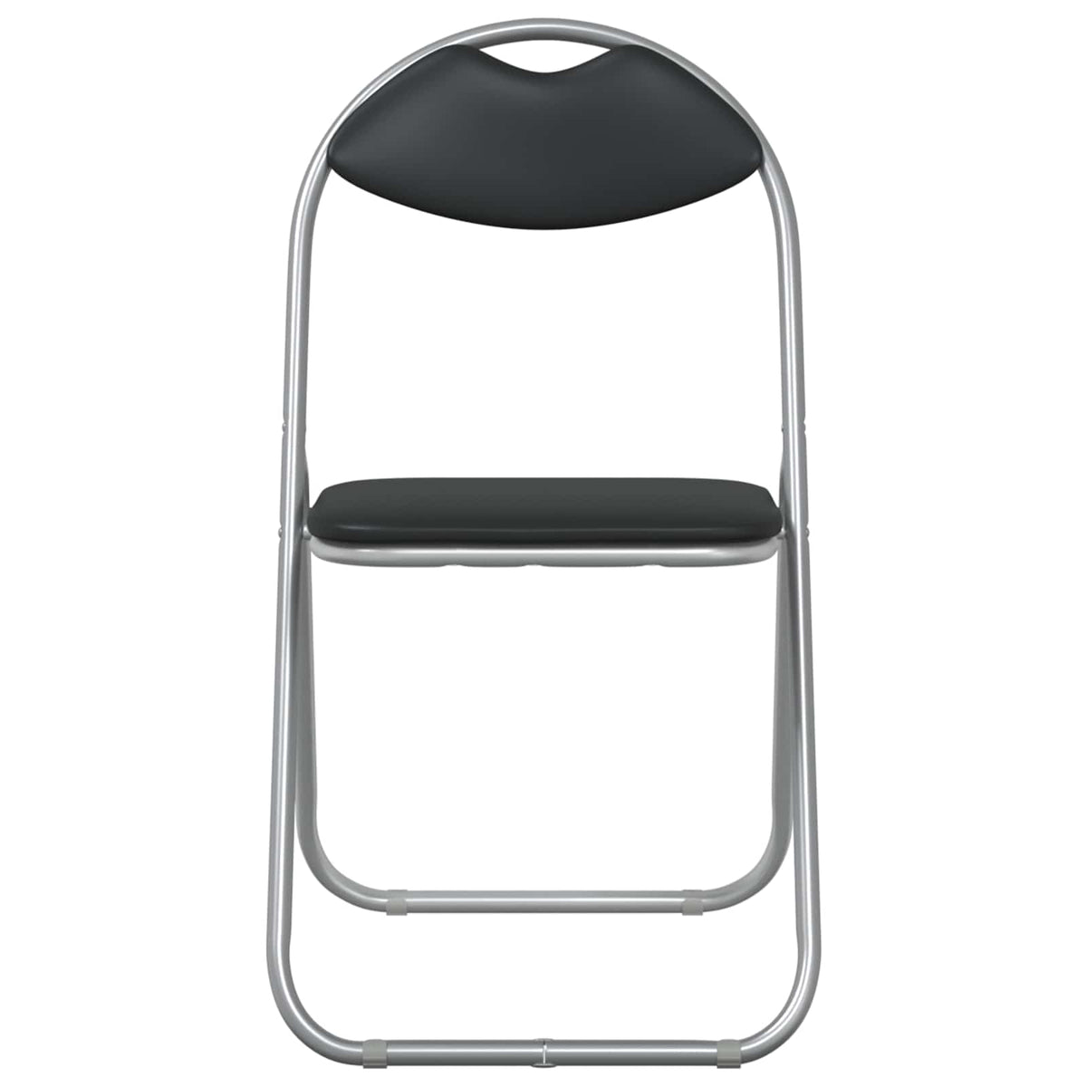 Silla Plegable 8 Uds. Cuero Sintético