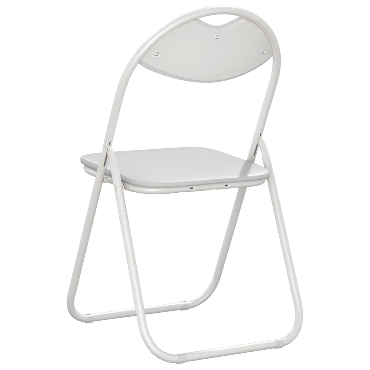 Silla Plegable 8 Uds. Cuero Sintético 48 X 43,5 X 81 Cm