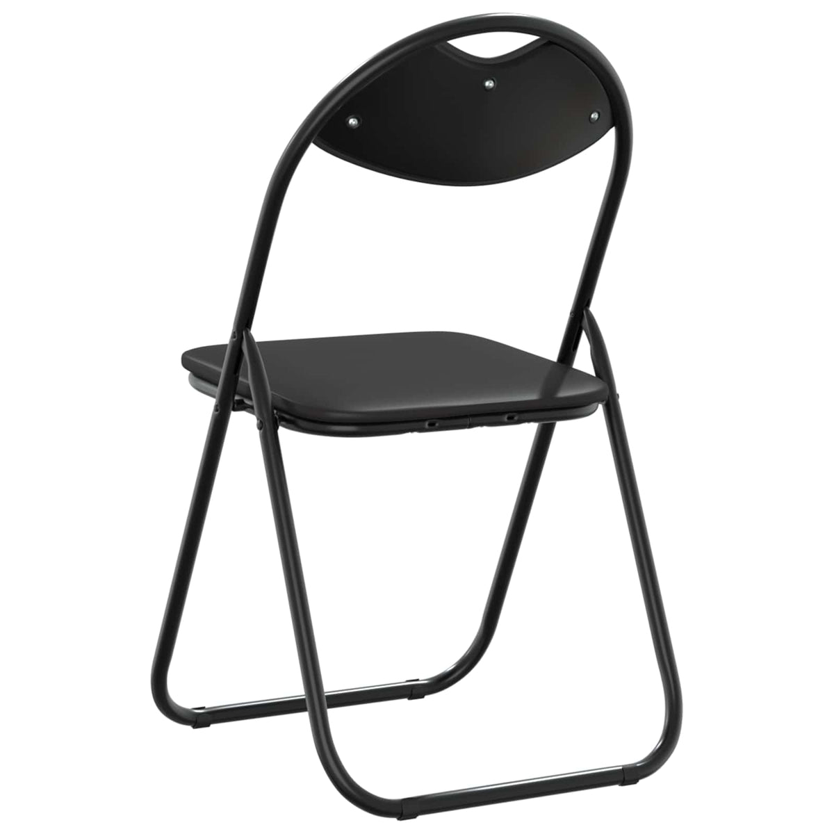 Silla Plegable 8 Uds. Cuero Sintético 48 X 43,5 X 81 Cm