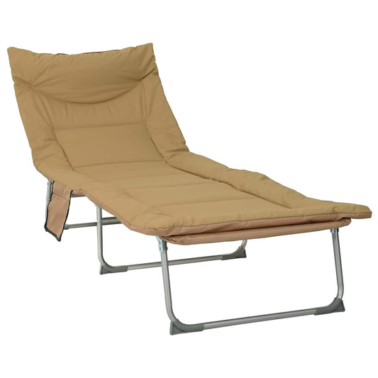 Tumbona Plegable Con Cojín