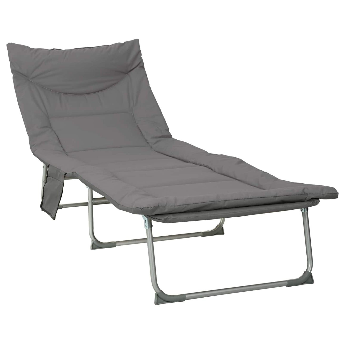 Tumbona Plegable Con Cojín
