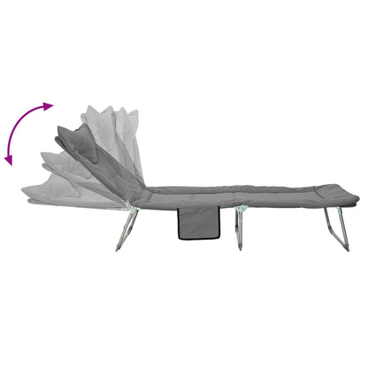 Tumbona Plegable Con Cojín