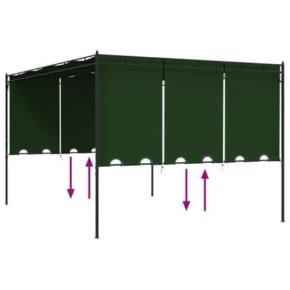 Cenador 4 X 3 X 2,3 M Poliéster Y Acero