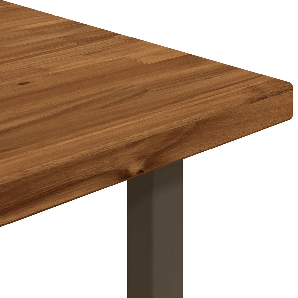 Mesa De Comedor Cuadrada Natural
