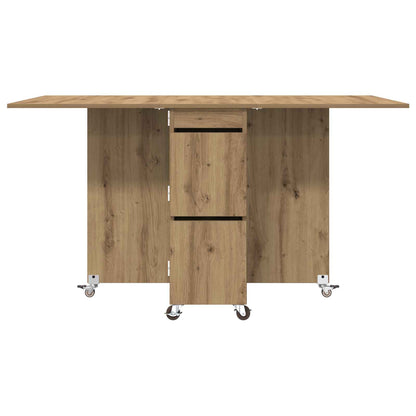 Mesa De Comedor 140 X 80 X 77 Cm Madera De Ingeniería