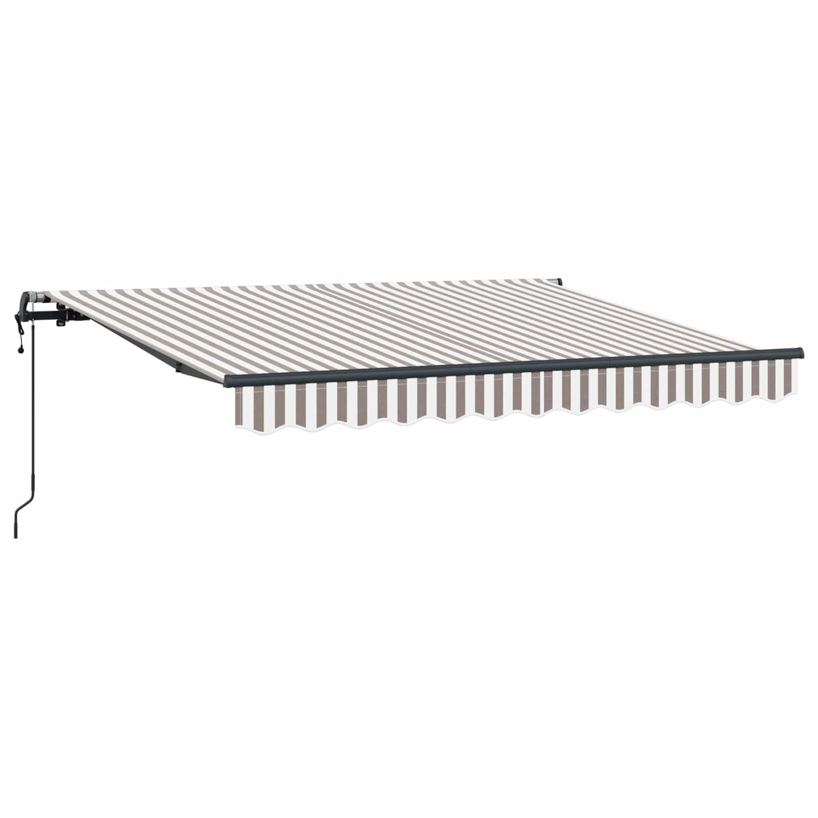 Toldo Retráctil Automático Gris