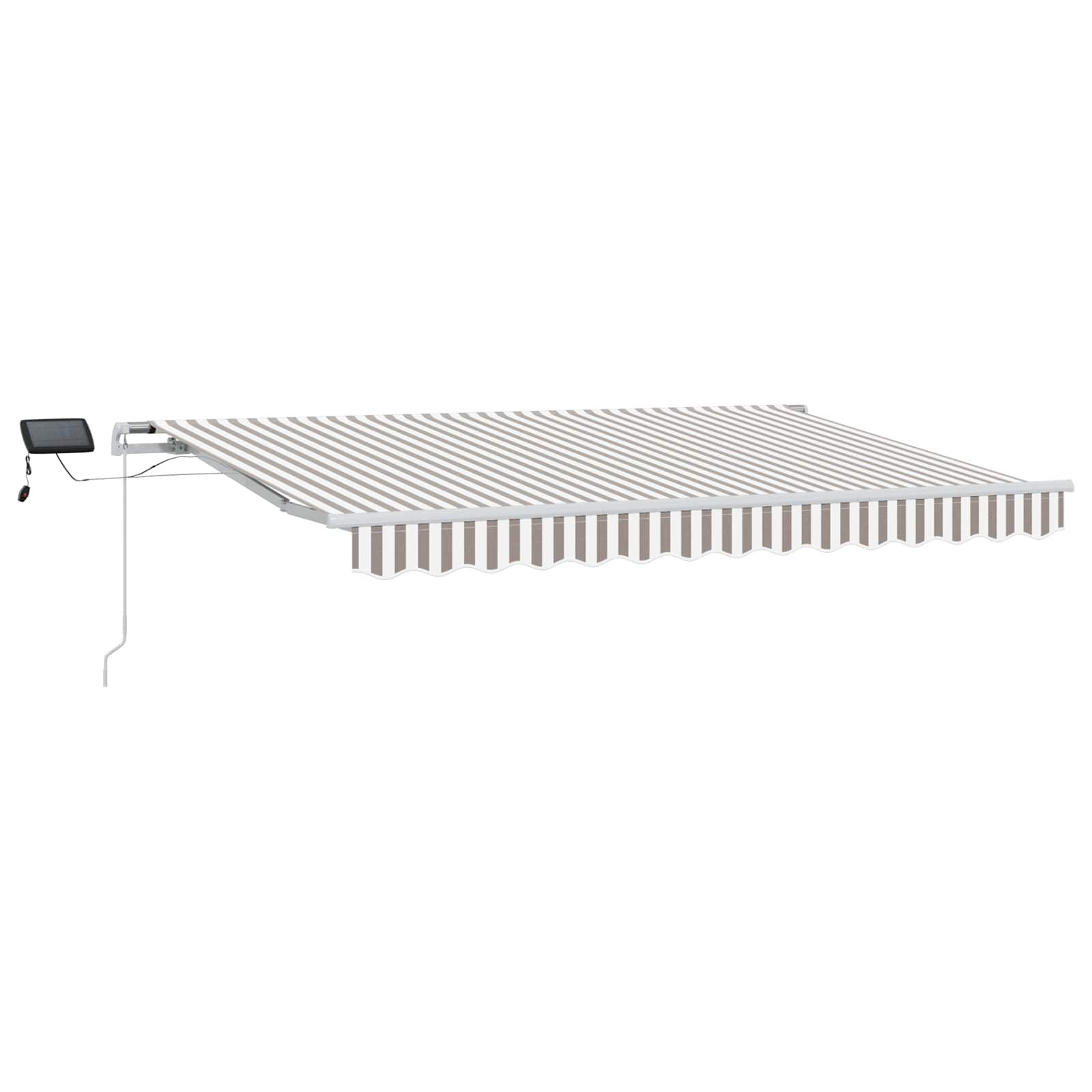 Toldo Retráctil Manual Con Led