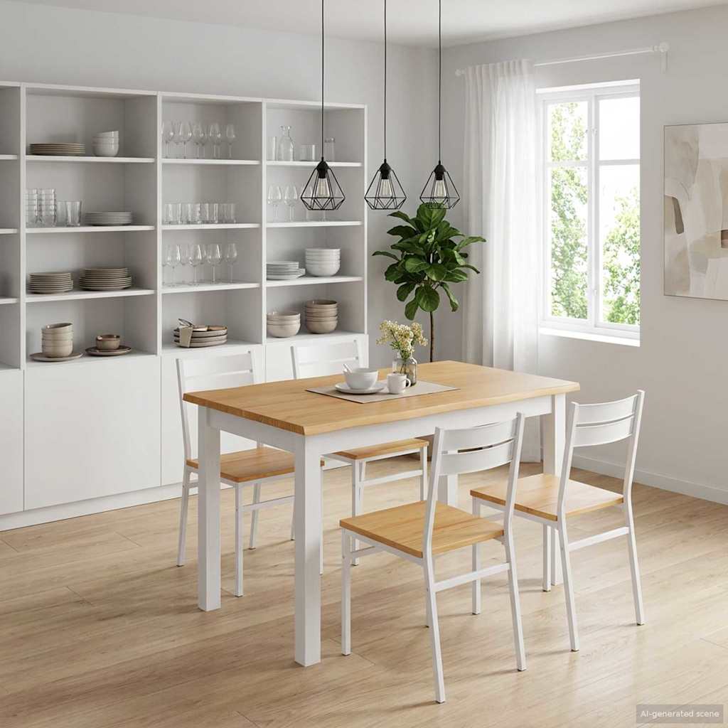 Mesa De Comedor Ekai 112 X 70 X 76,5 Cm
