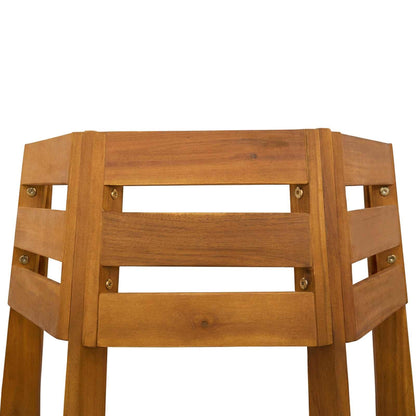 Banco De Árbol 2 Uds. 160 X 140 X 86 Cm Madera De Acacia Sólida