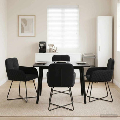 Sillas De Comedor 2 Uds. Terciopelo 59 X 56,5 X 86 Cm