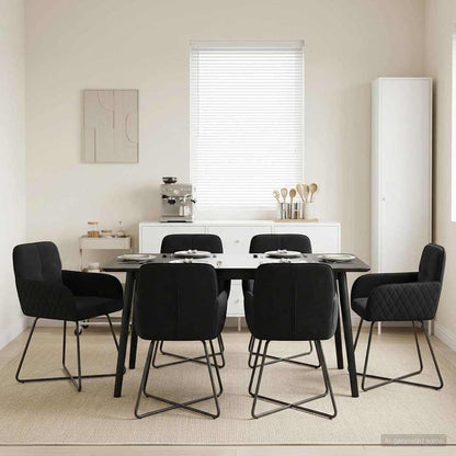 Sillas De Comedor 2 Uds. Terciopelo 59 X 56,5 X 86 Cm