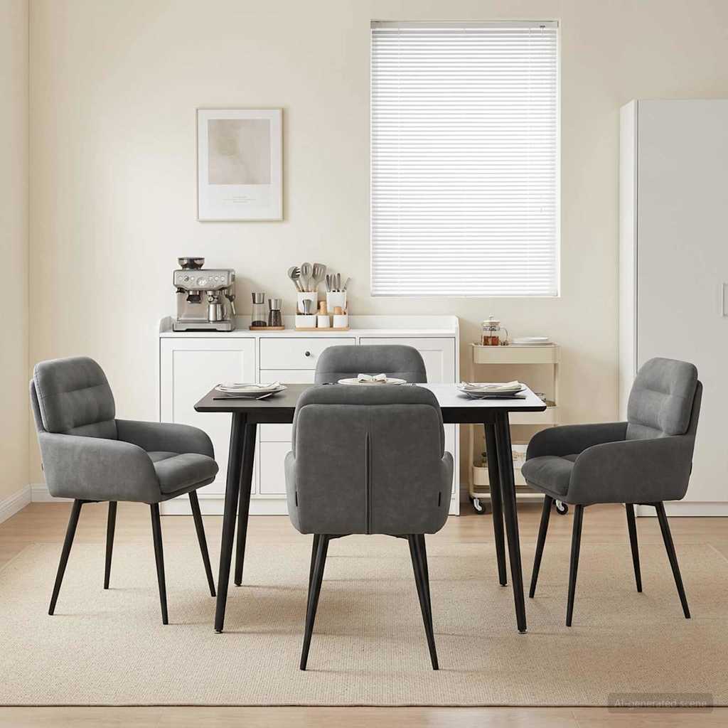 Sillas De Comedor 2 Uds. Terciopelo 59 X 59,5 X 90 Cm