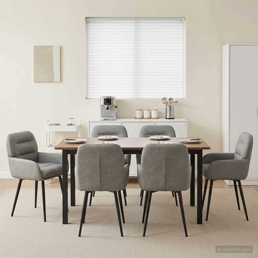 Sillas De Comedor 2 Uds. Terciopelo 59 X 59,5 X 90 Cm