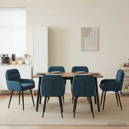 Sillas De Comedor 2 Uds. Terciopelo 59 X 59,5 X 90 Cm