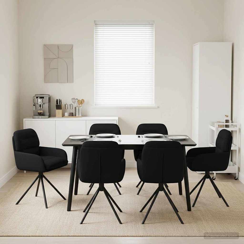 Sillas De Comedor Giratorias 2 Uds. Cuero Sintético