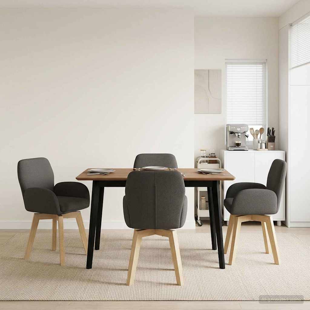 Sillas De Comedor Giratorias 2 Uds. Bouclé
