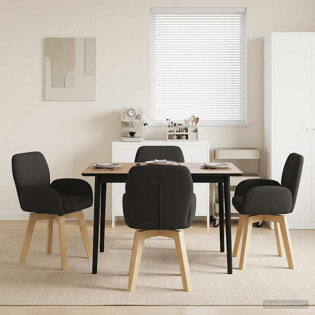 Sillas De Comedor Giratorias 2 Uds. Bouclé