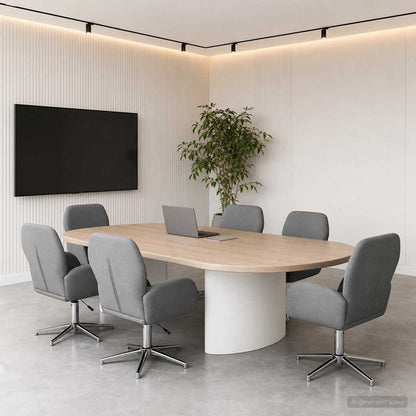 Sillas De Escritorio Giratorias 6 Uds. 54 X 58 X 90 Cm