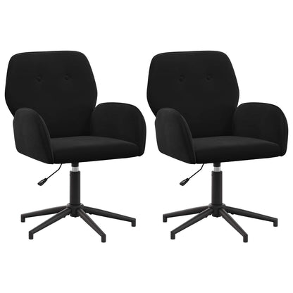 Sillas De Escritorio Giratorias 2 Uds. 54 X 55 X 90 Cm