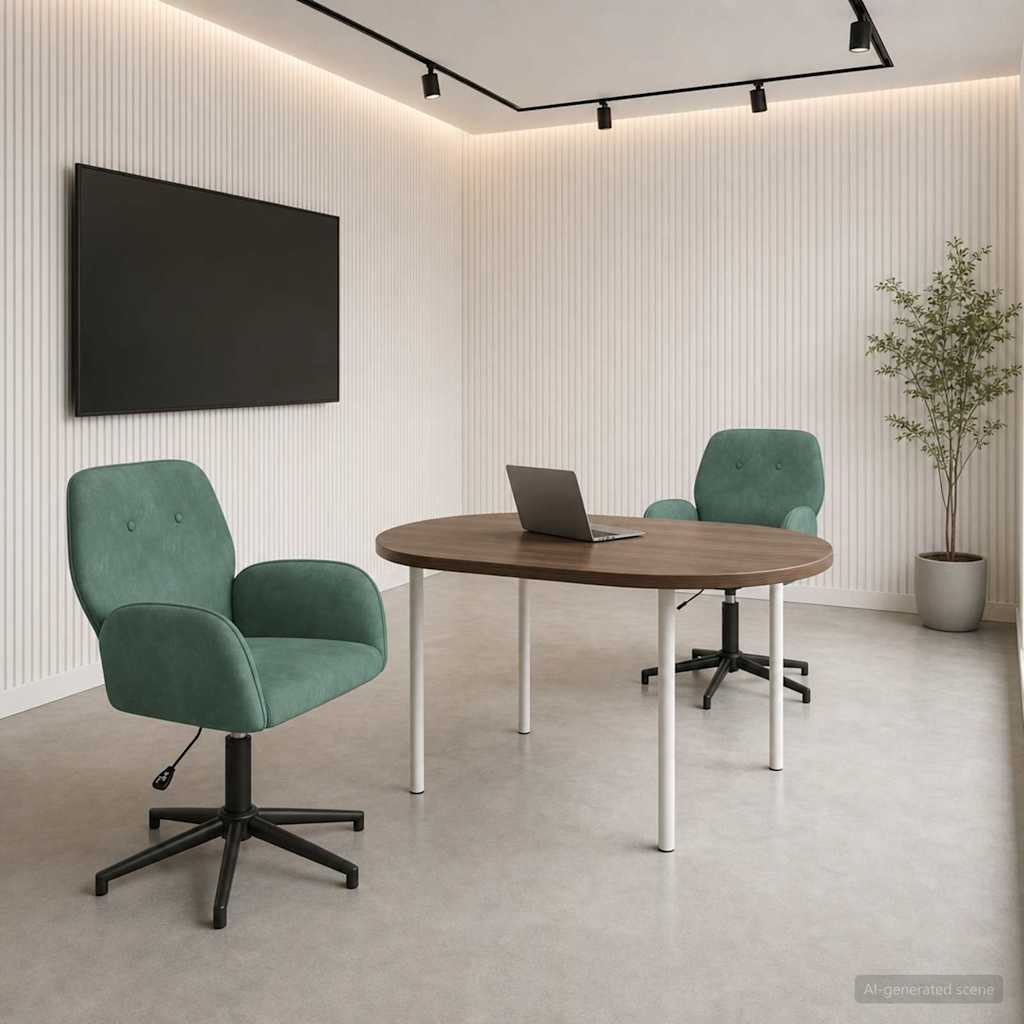 Sillas De Escritorio Giratorias 6 Uds. 54 X 55 X 90 Cm