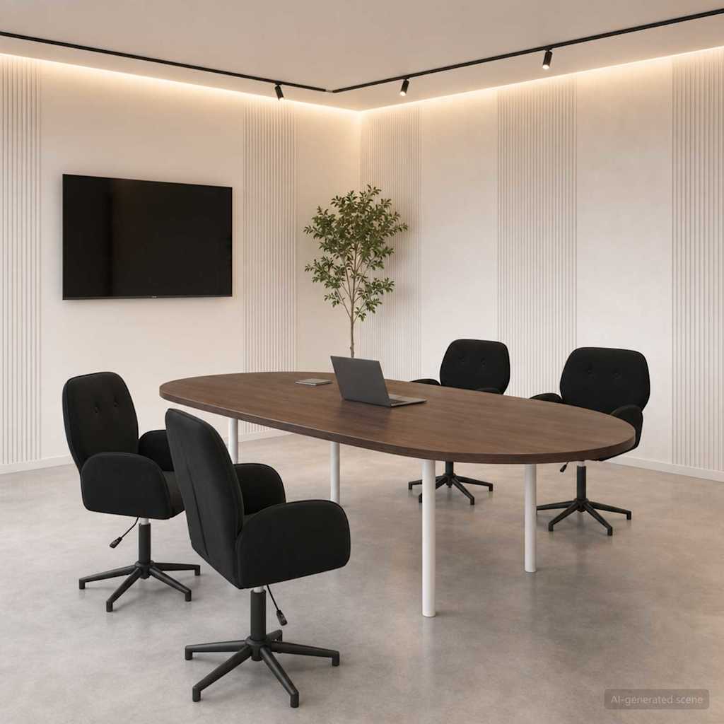 Sillas De Escritorio Giratorias 6 Uds. 54 X 55 X 90 Cm