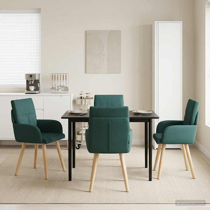 Sillas De Comedor 2 Uds. Tela 60 X 56 X 93 Cm