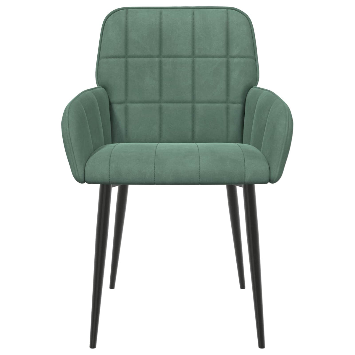 Sillas De Comedor 2 Uds. Terciopelo 56.5 X 50 X 85 Cm