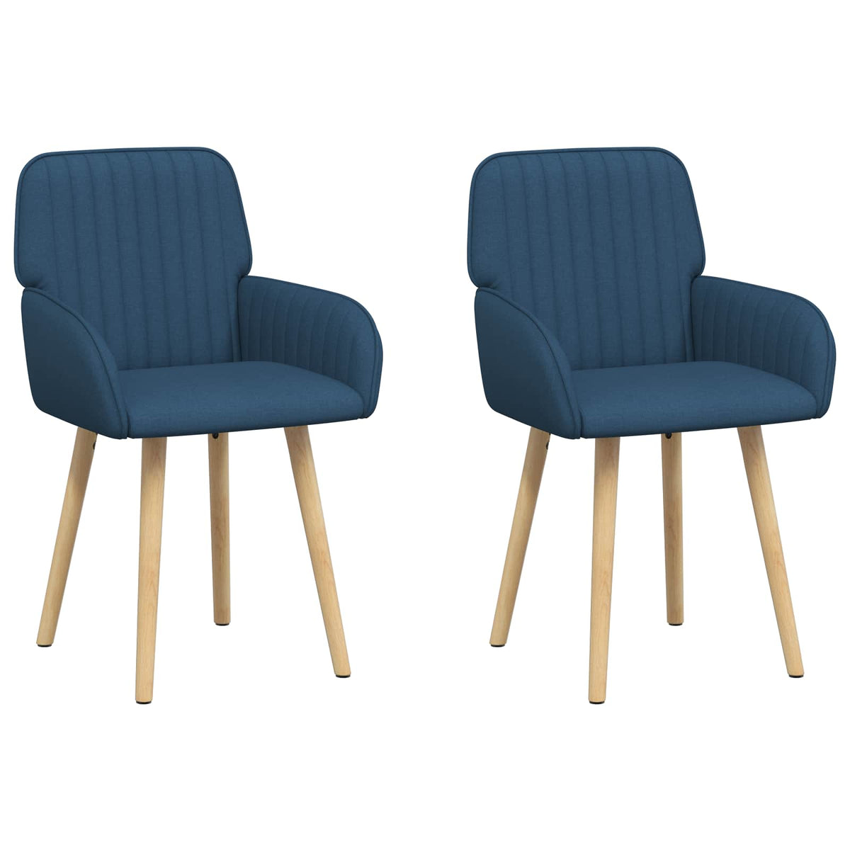 Sillas De Comedor 2 Uds. Tela 56,5 X 50 X 87,5 Cm