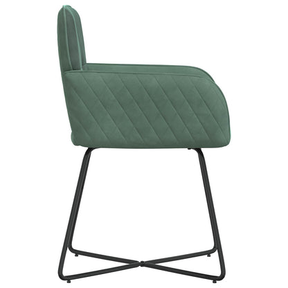 Sillas De Comedor 2 Uds. Terciopelo 59 X 56,5 X 86 Cm