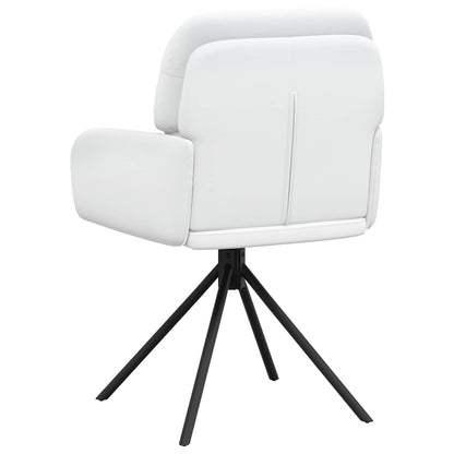 Sillas De Comedor Giratorias 2 Uds. Cuero Sintético