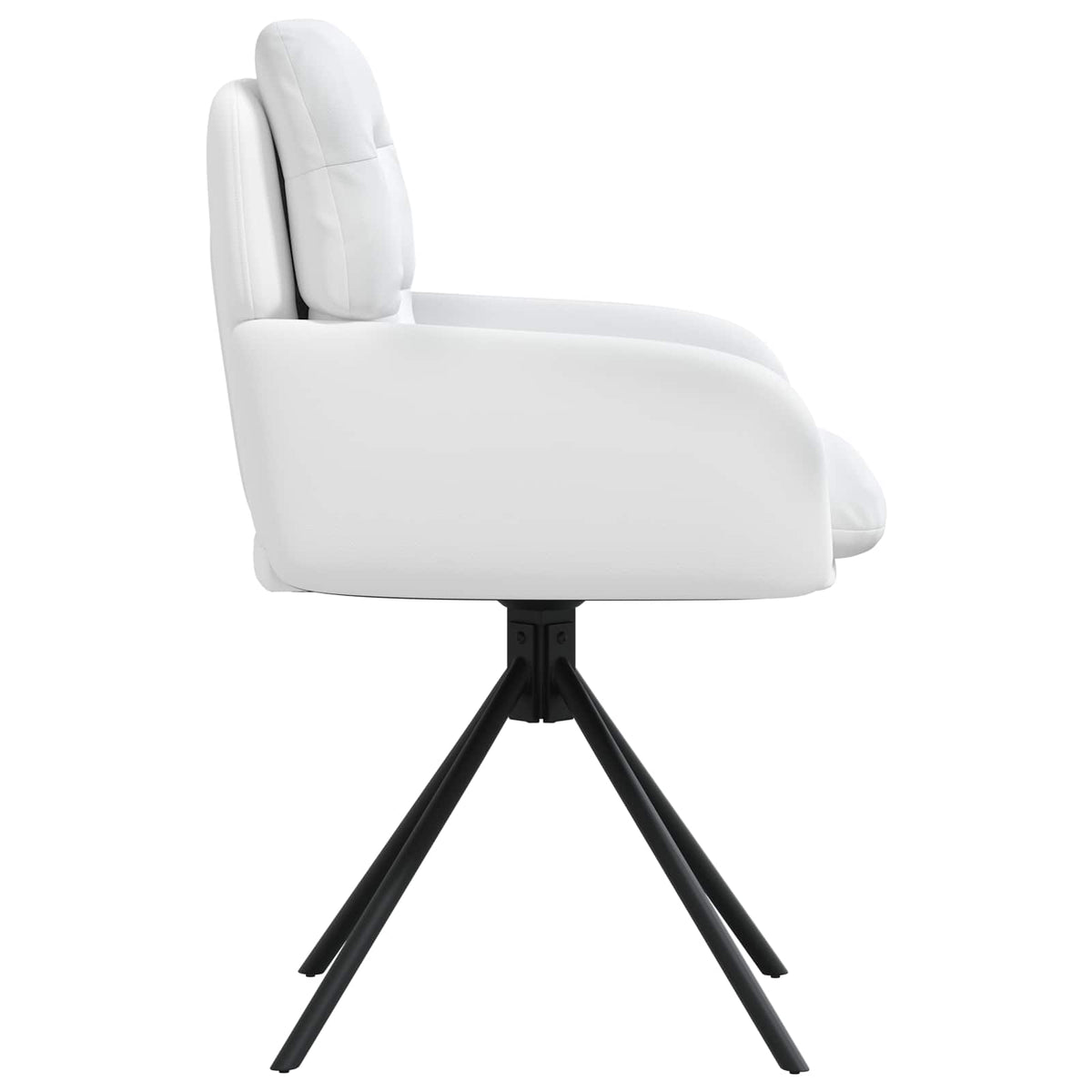 Sillas De Comedor Giratorias 2 Uds. Cuero Sintético