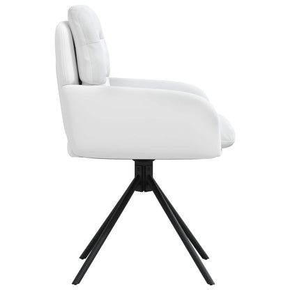 Sillas De Comedor Giratorias 2 Uds. Cuero Sintético