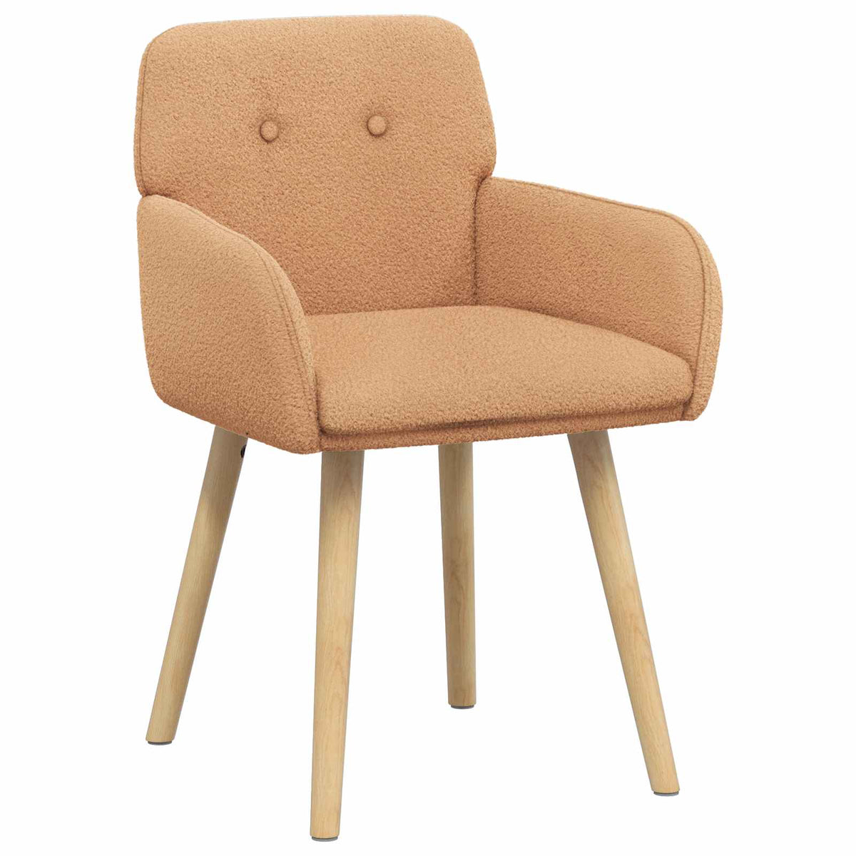 Sillas De Comedor 2 Uds. Bouclé 59 X 56,5 X 85 Cm