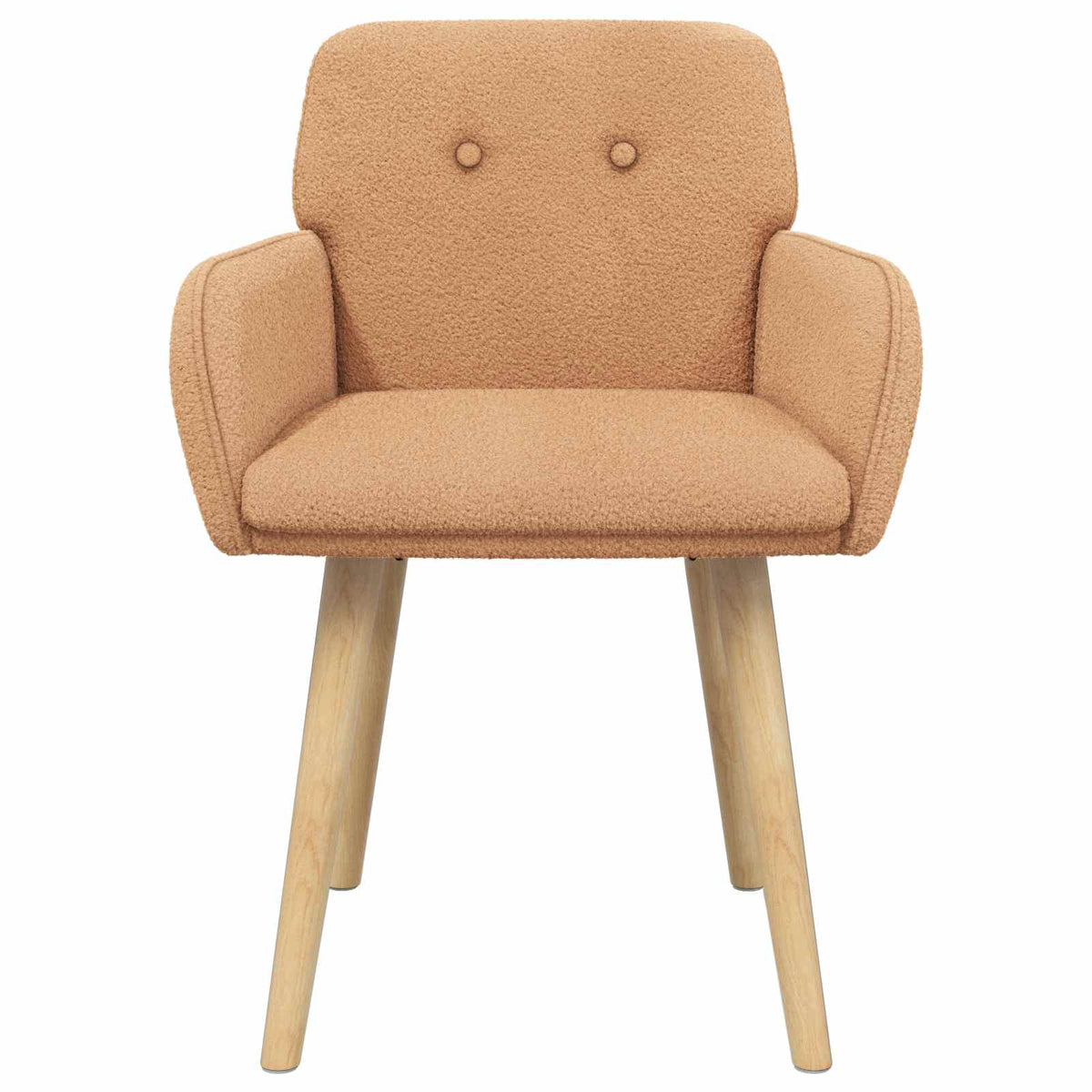 Sillas De Comedor 2 Uds. Bouclé 59 X 56,5 X 85 Cm