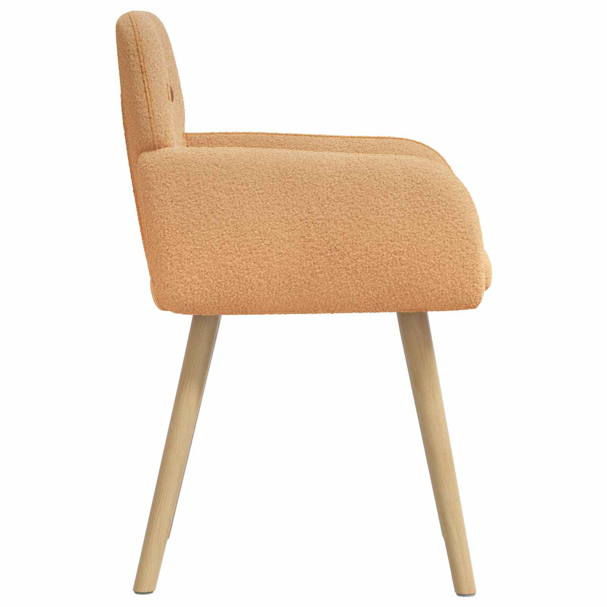 Sillas De Comedor 2 Uds. Bouclé 59 X 56,5 X 85 Cm