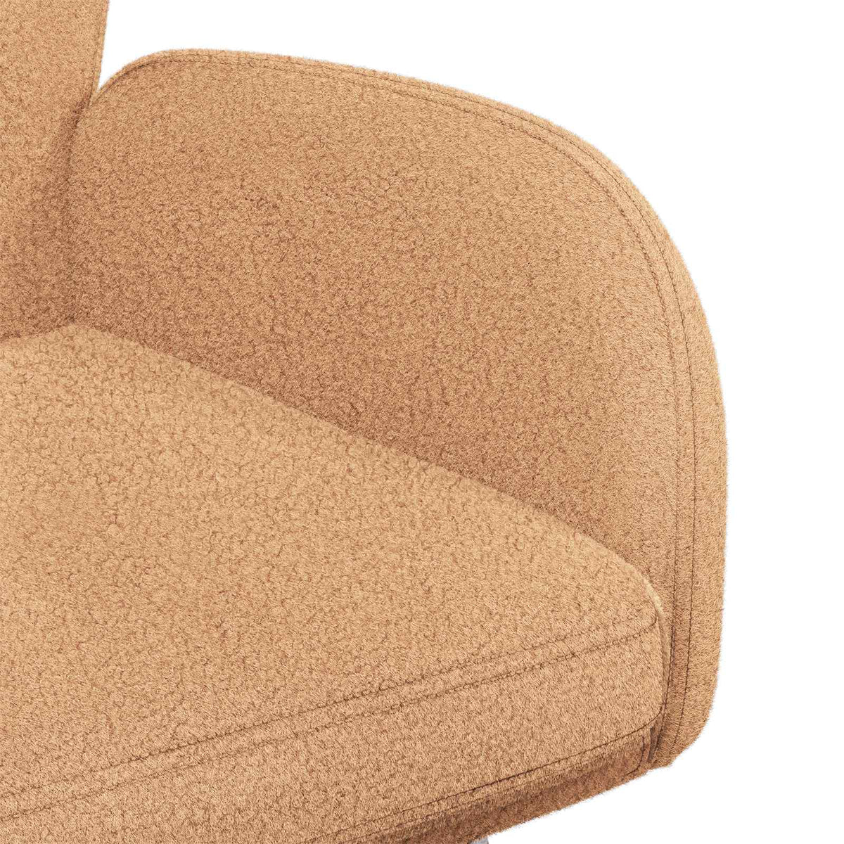 Sillas De Comedor Giratorias 2 Uds. Bouclé