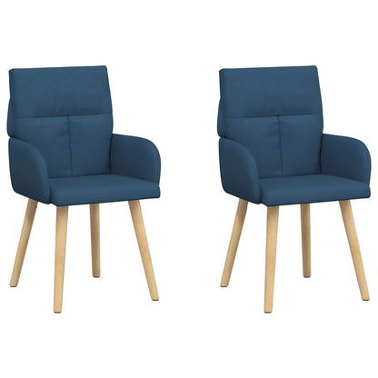 Sillas De Comedor 2 Uds. Tela 60 X 56 X 93 Cm