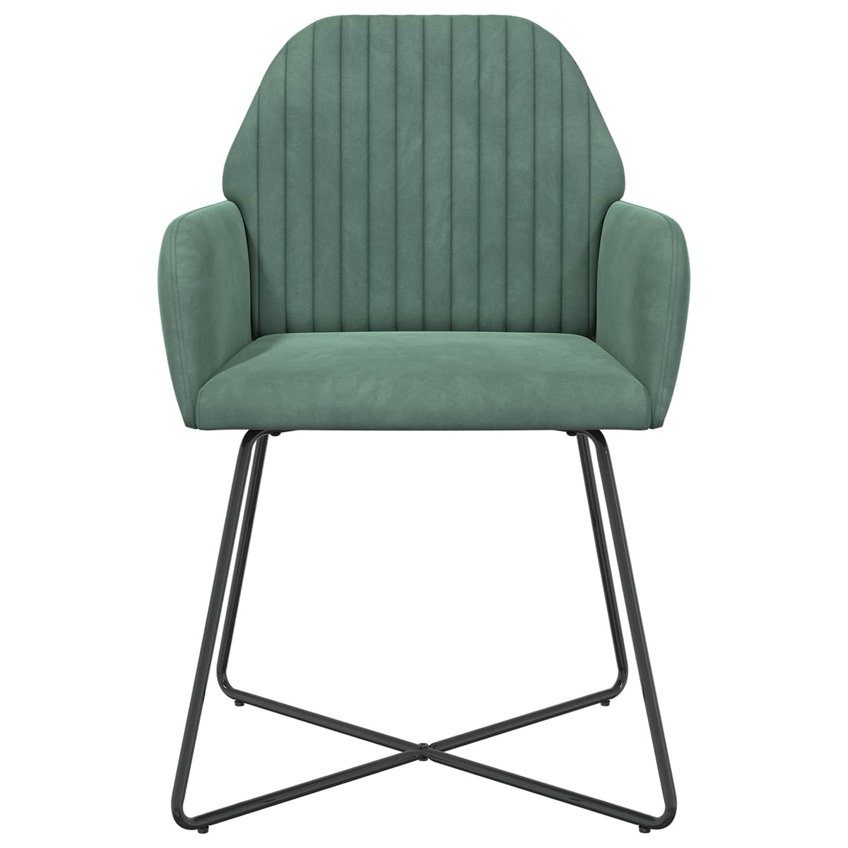 Sillas De Comedor 2 Uds. Terciopelo 55 X 50 X 84 Cm