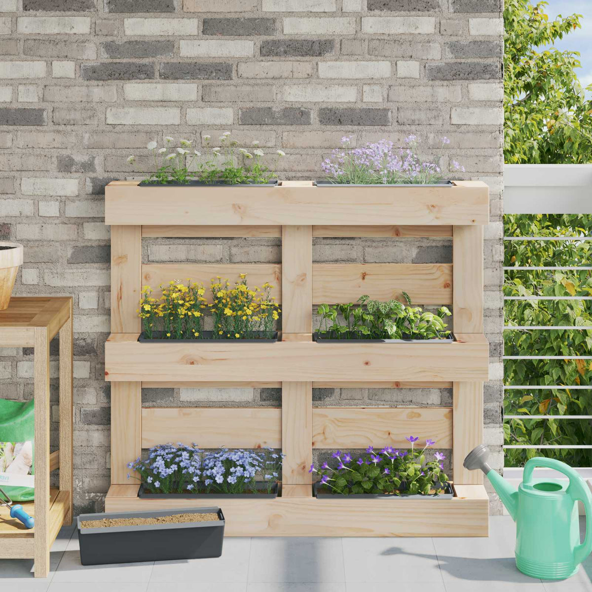 Cajas De Flores Para Palets Euro 24 Pcs