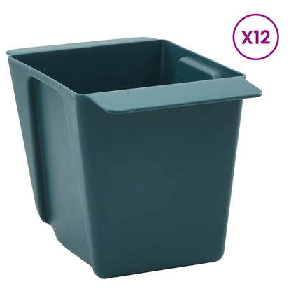 Cajas De Flores Para Palets Euro 12 Pcs 14 X 9 X 9,5 Cm
