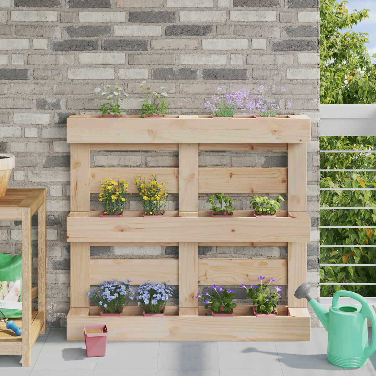 Cajas De Flores Para Palets Euro 24 Pcs