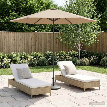 Sombrilla De Jardín 300 X 300 Cm Poliéster Rectangular