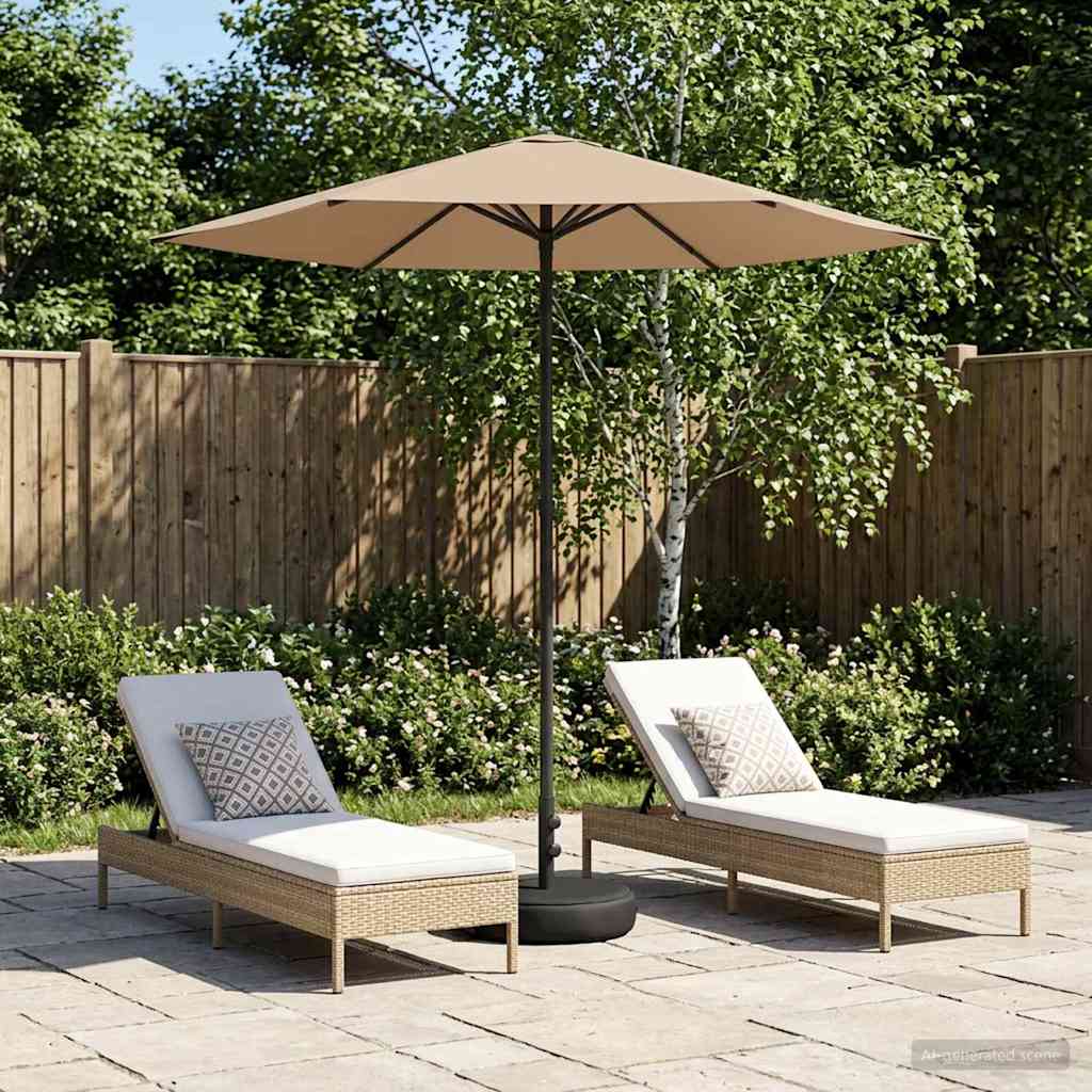 Sombrilla De Jardín 300 X 300 Cm Poliéster Rectangular