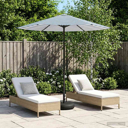 Sombrilla De Jardín 300 X 300 Cm Poliéster Rectangular