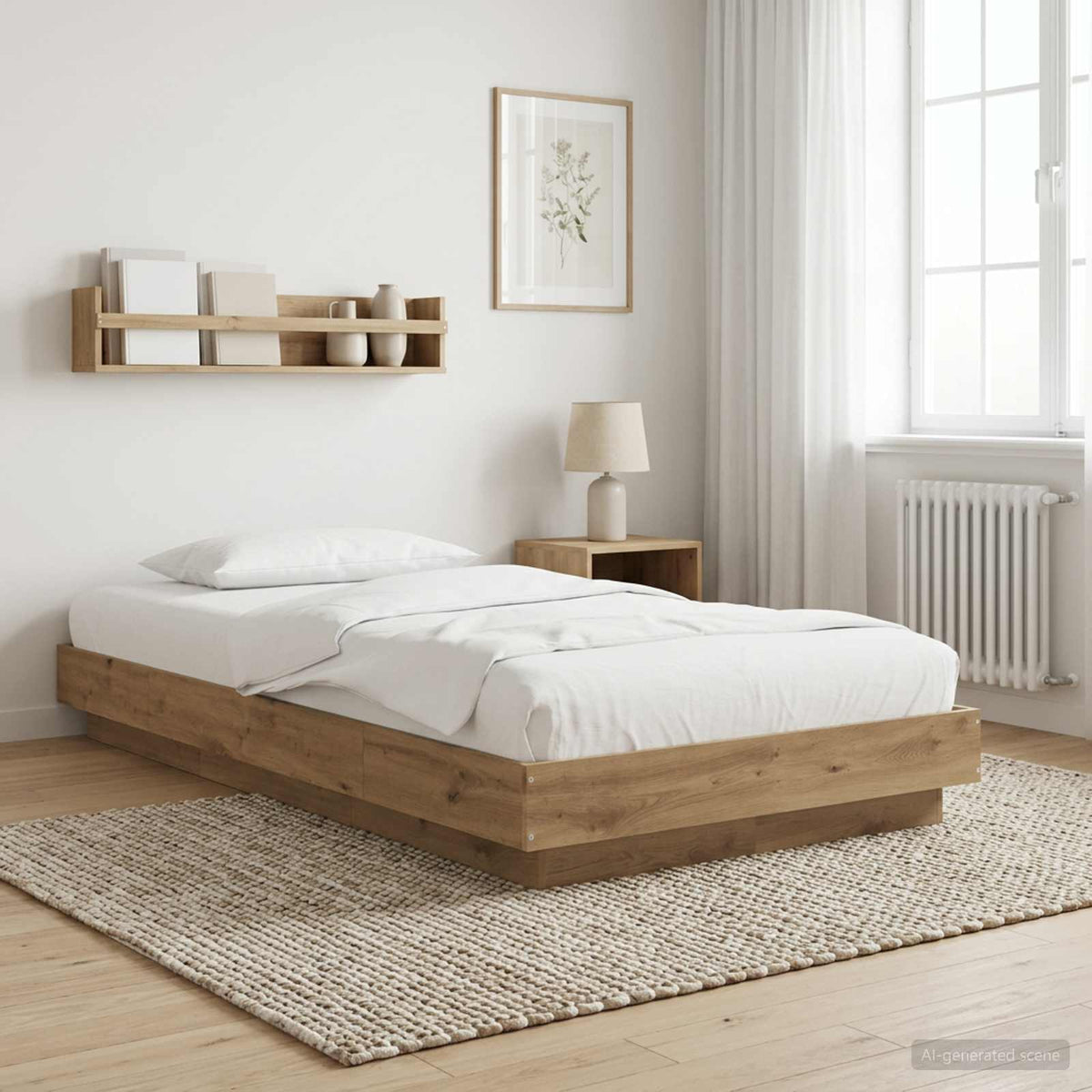 Estructura De Cama Madera De Ingeniería