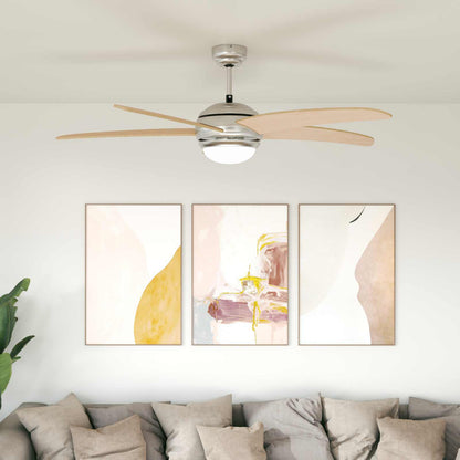 Ventilador De Techo Adornado Con Lámpara