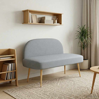 Banco Tapizado Con Respaldo 110 X 60 X 76 Cm