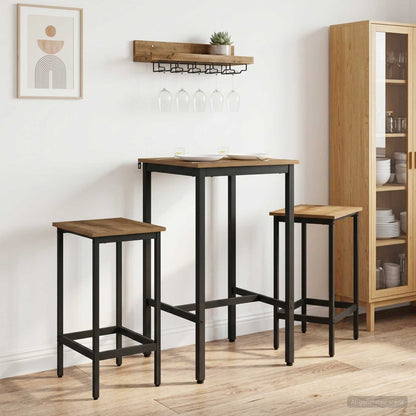 Mesa De Bar Madera De Ingeniería Rectangular